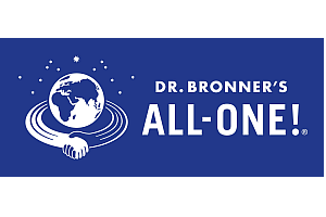 Dr. Bronner's logo banner