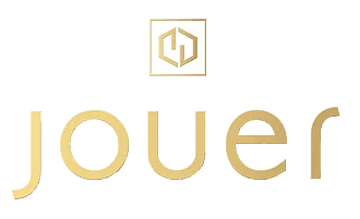 Jouer Cosmetics logo gold
