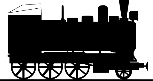 Large Industrial Locomotive for Freight Train