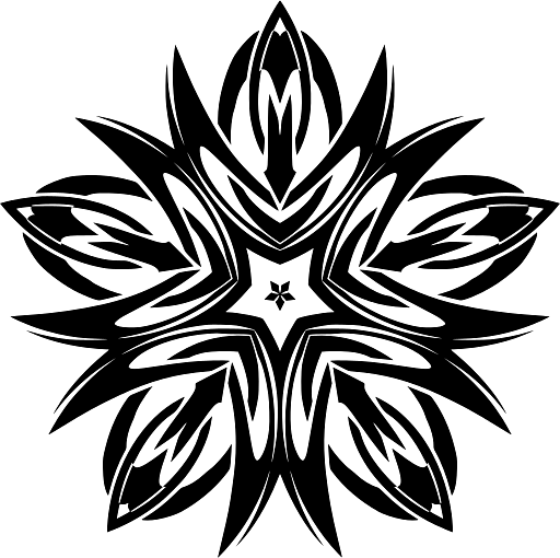 Decorative Abstract Flower