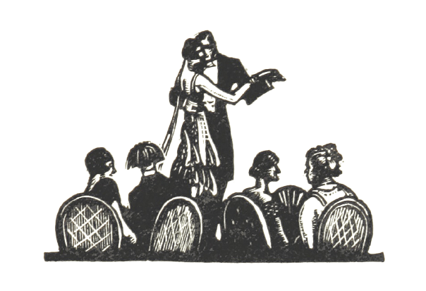 Tango Dancers Illustration