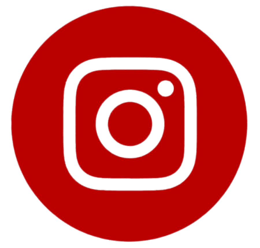 Instagram logo red and white