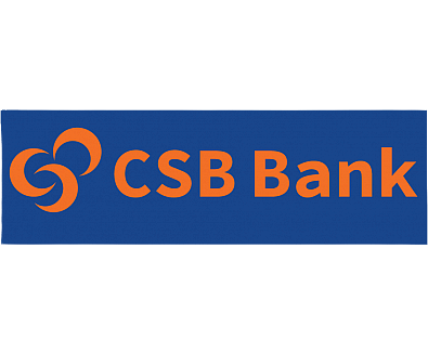 CSB Bank logo banner