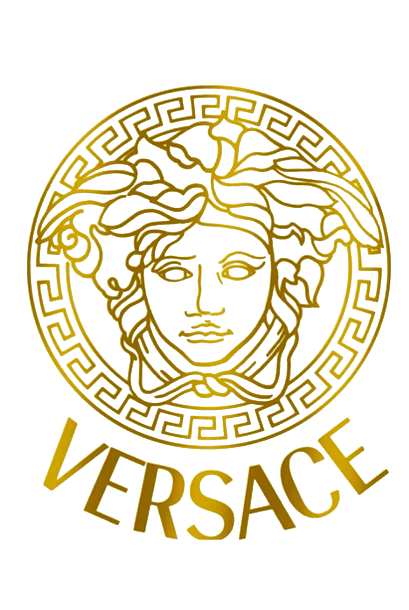 Versace full logo gold