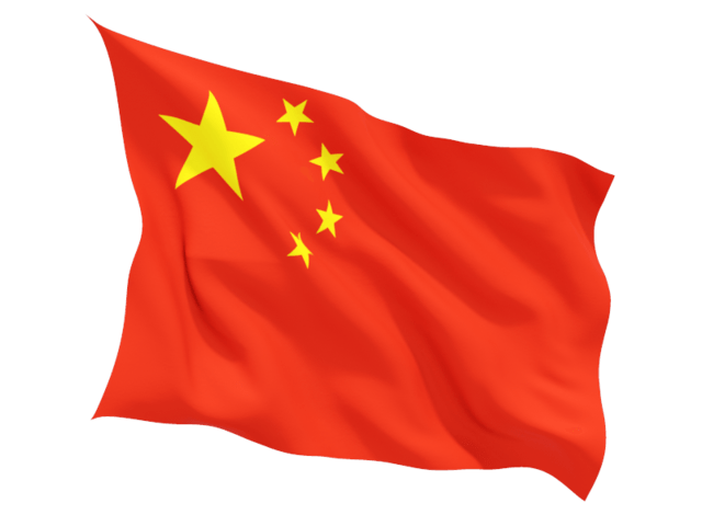 Wave China Flag