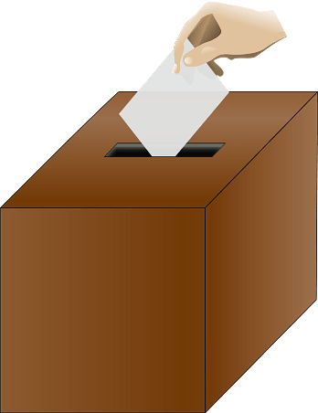 Ballot into Box