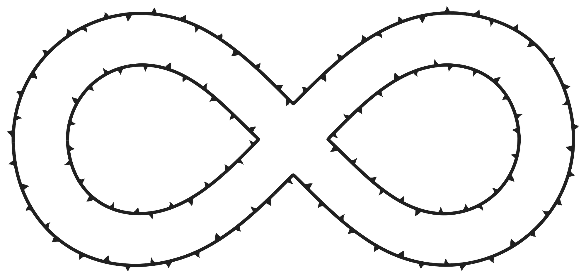 Thorns Infinity Symbol