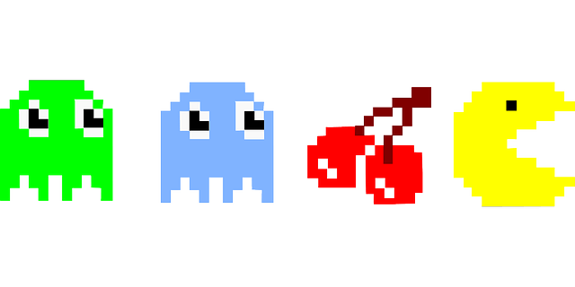 Vintage Pacman Characters