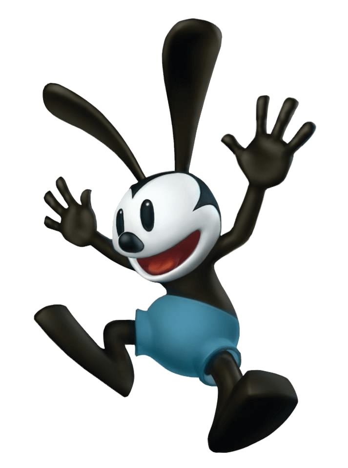 Oswald the Lucky Rabbit Jumping