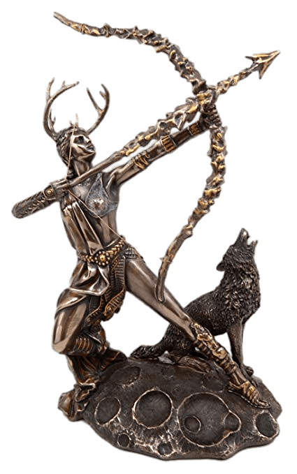 Artemis Shooting Arrow