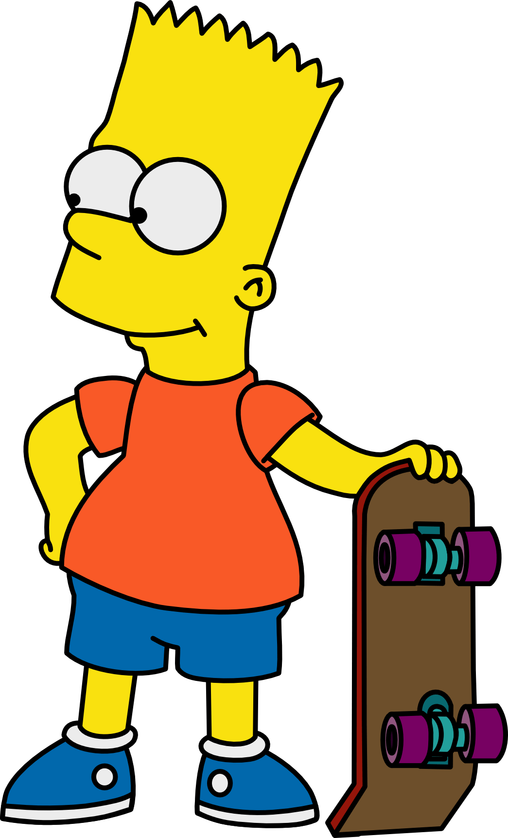 Bart Simpson Skateboard