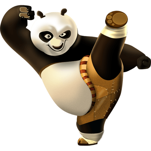 Kung Fu Panda Leg Up
