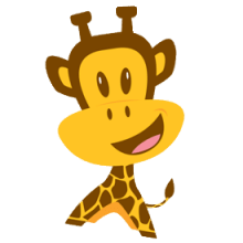 Julius Jr Character Clancy the Giraffe Smiling
