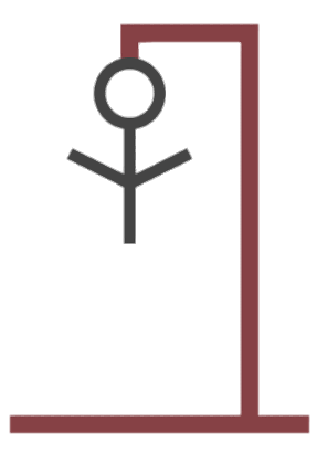 Hangman Legs Missing