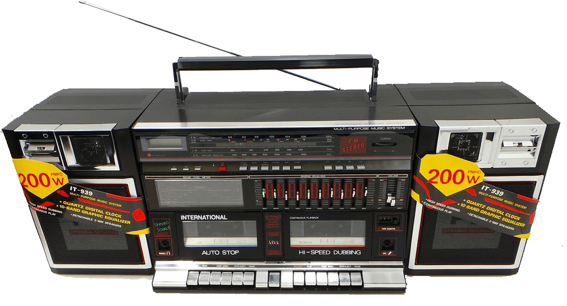 Vintage Ghettoblaster