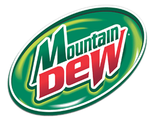Mountain Dew Logo Label
