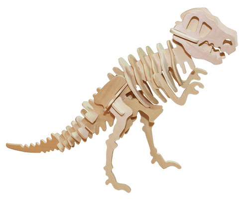 T-Rex Skelet Wooden Puzzle