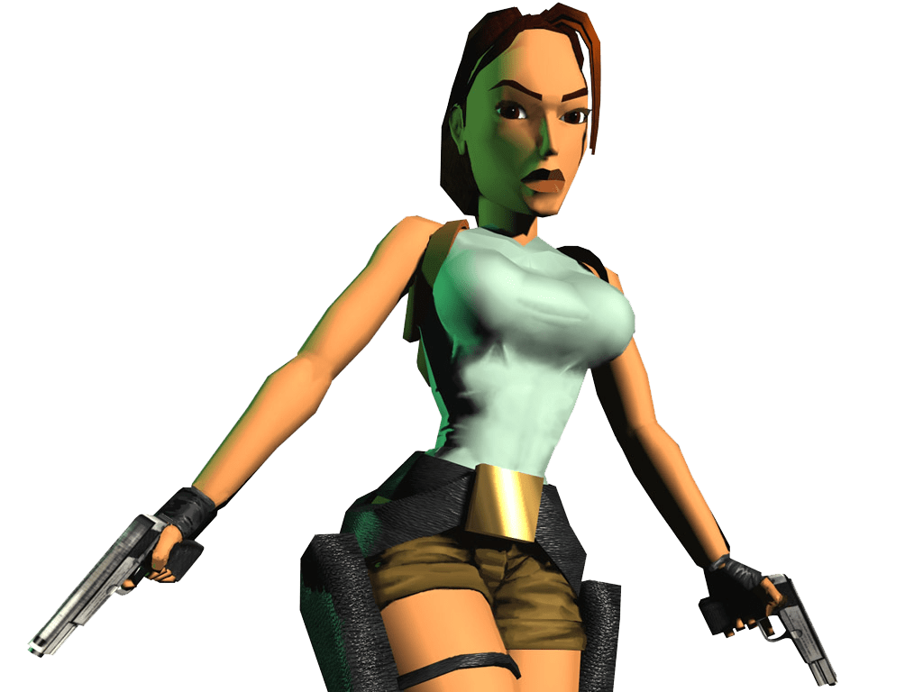 Lara Croft Close Up