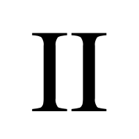 Roman Numeral 2
