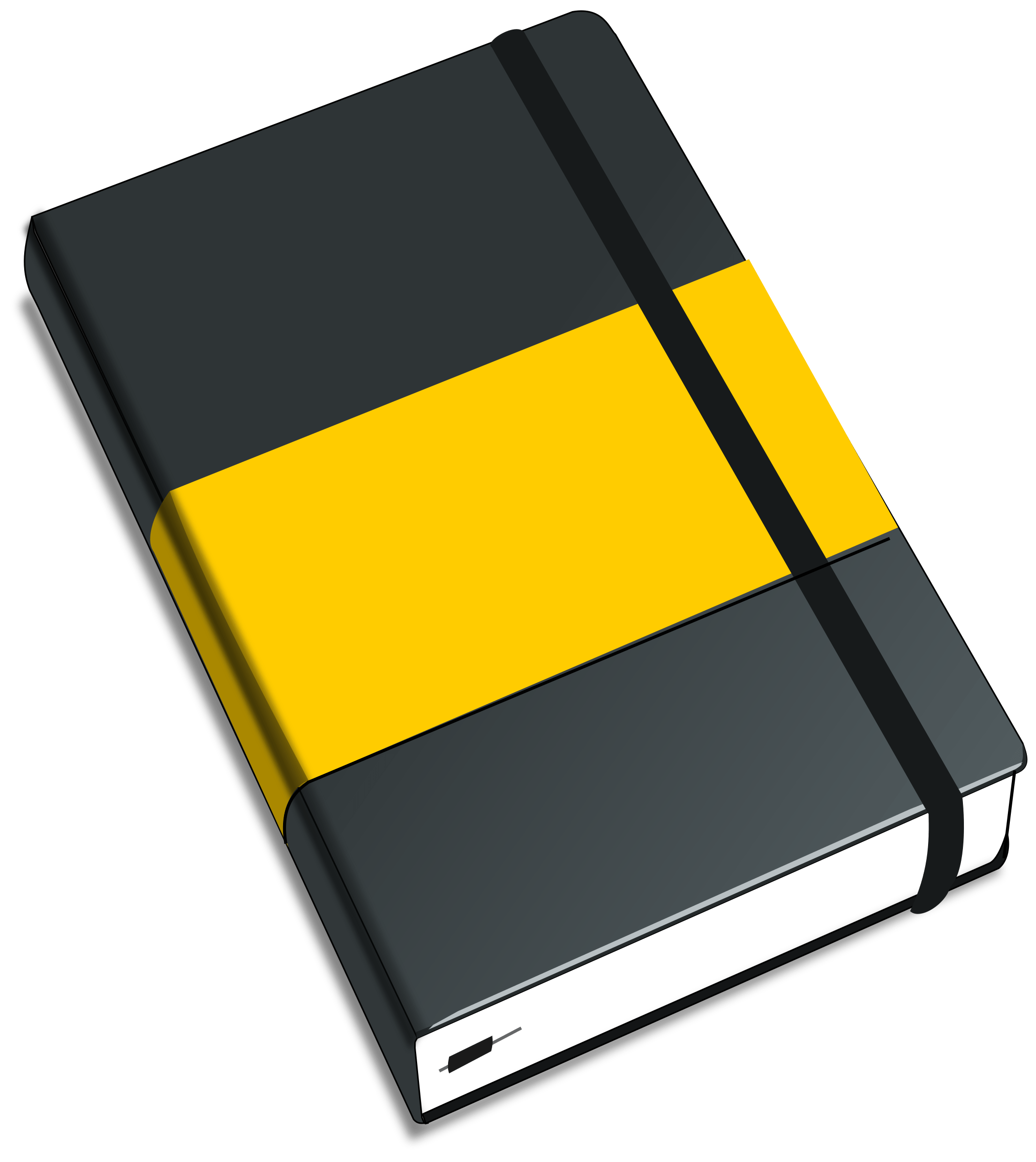 Yellow Black Moleskine