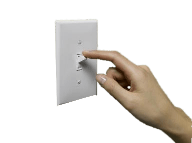Light Switch and Hand Cut