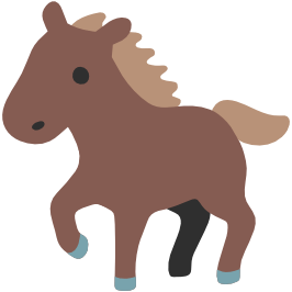 Little Horse Emoji