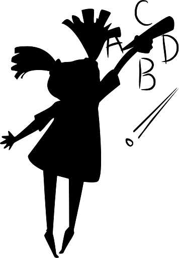 Girl Writing Letters