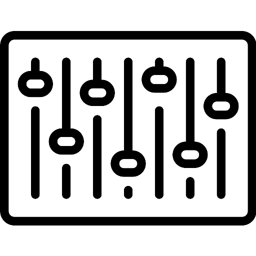 Simple Music Mixer Icon