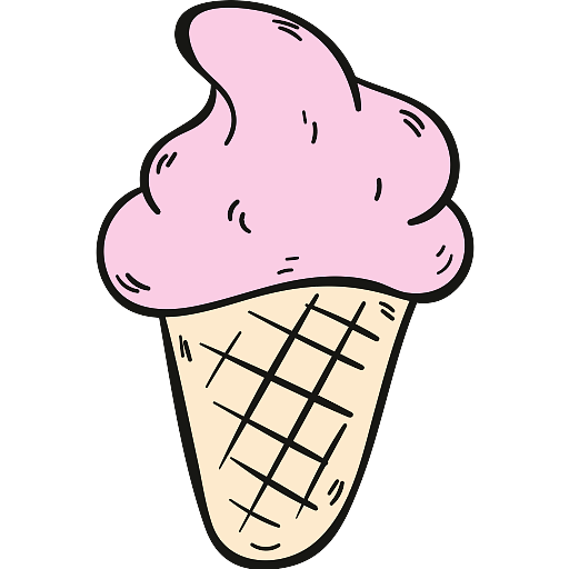 Quirky Ice Cream Icon