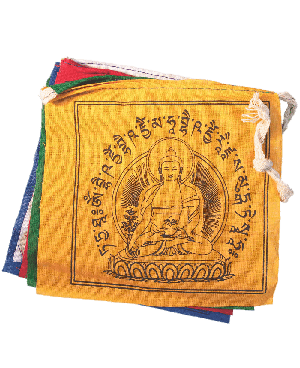 Rectangular Buddhist Prayer Flags