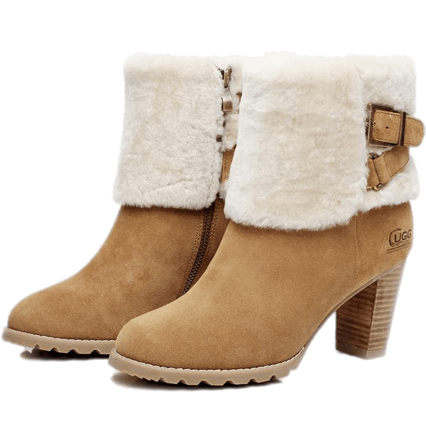 High Heel Belt UGG Boots