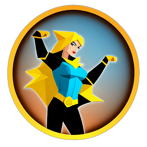 Black Canary Dc Comics - Circle App Icon | Fan Art