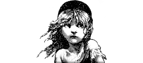 Les Miserables Logo Girl