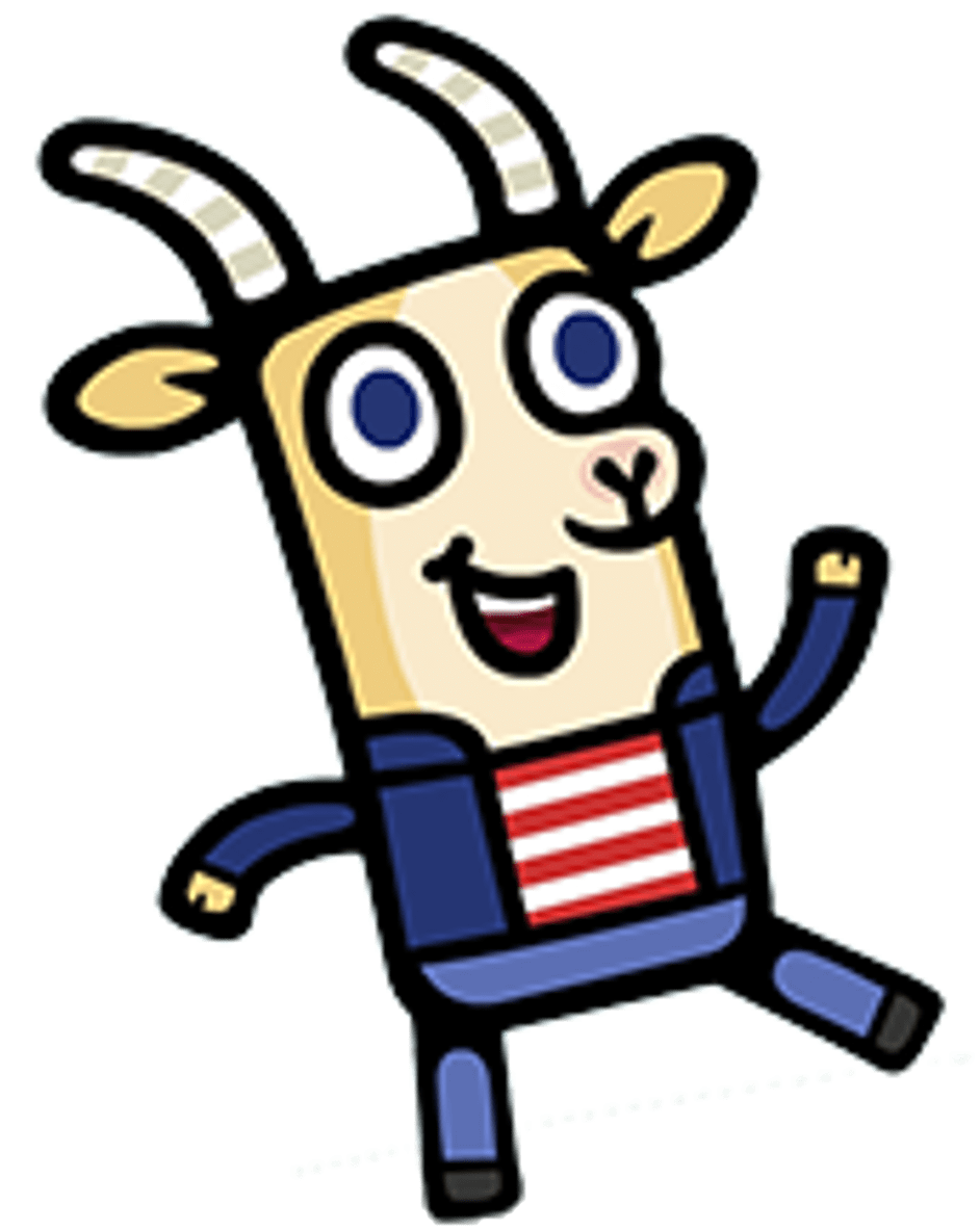 Boj Character Gavin Bleat Waving