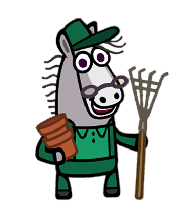 Boj Character Mr Cloppity the Gardener