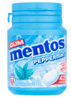 Mentos Peppermint Gum