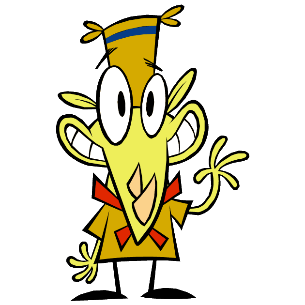 Camp Lazlo Character Clam Waving