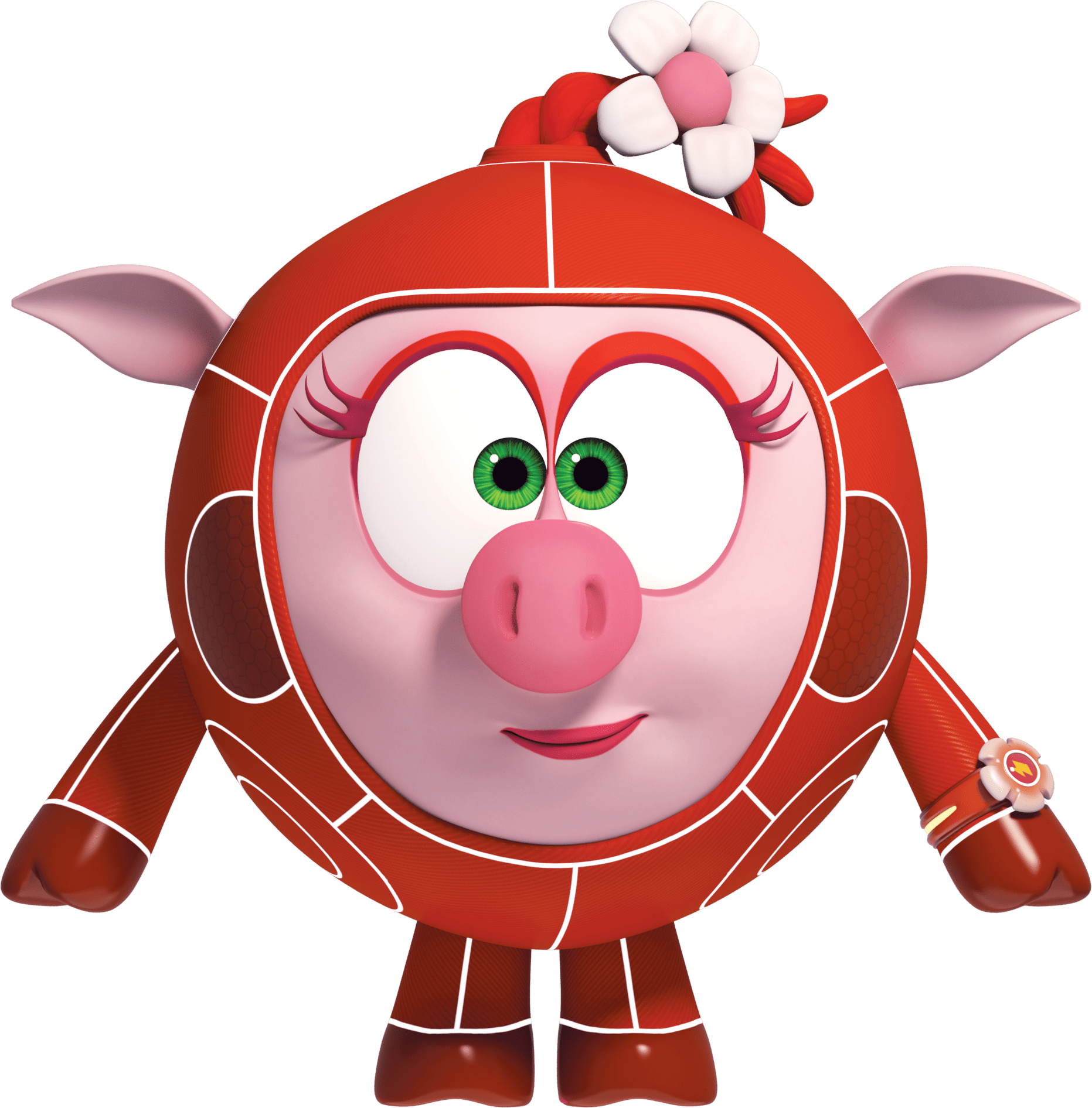 Kikoriki Rosa In Suit