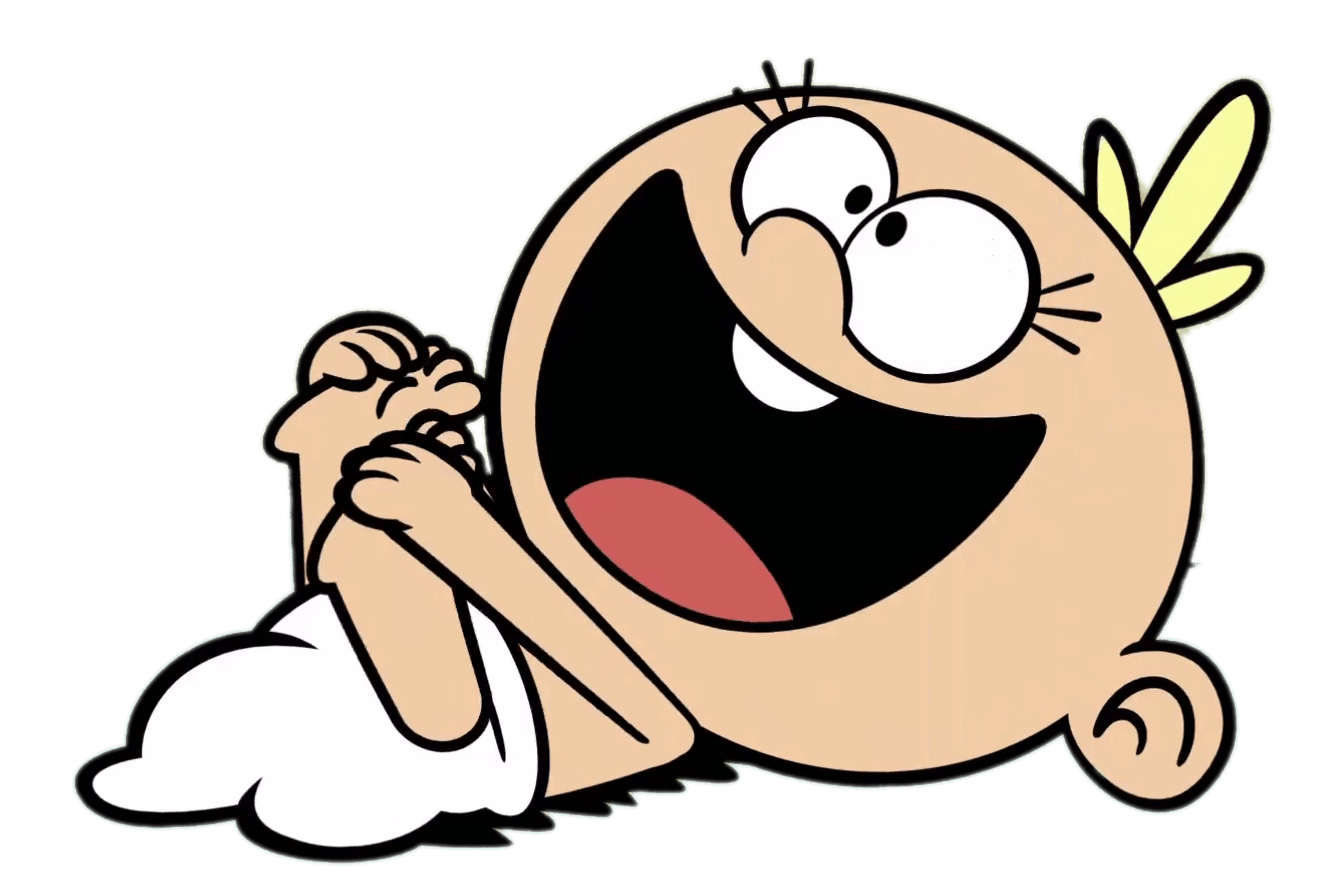 Baby Lily Loud Holding Her Feet