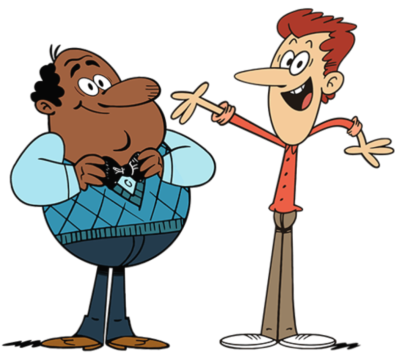 Howard and Harold McBride Smiling