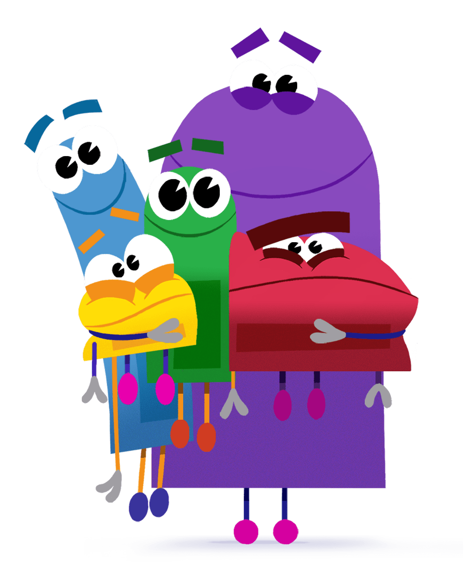 StoryBots Bo Holding His Friends