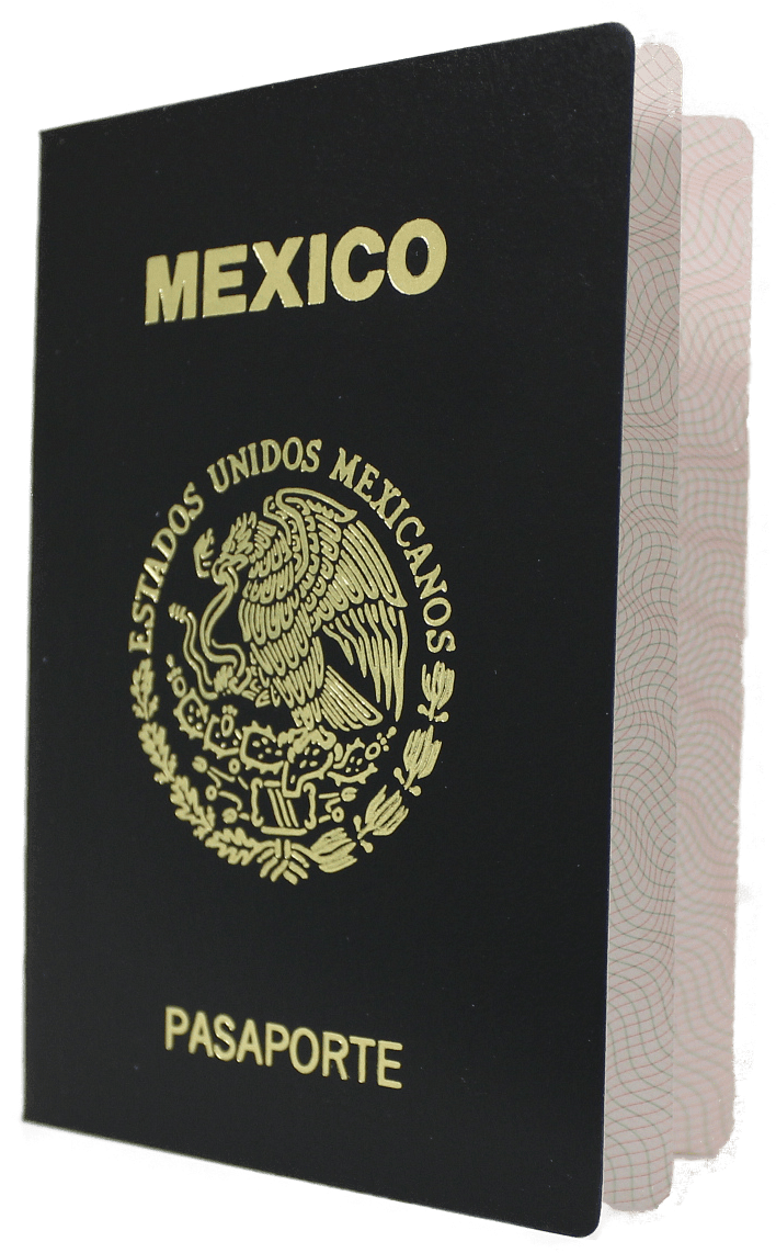 Passport of Mexico the United Mexican States
