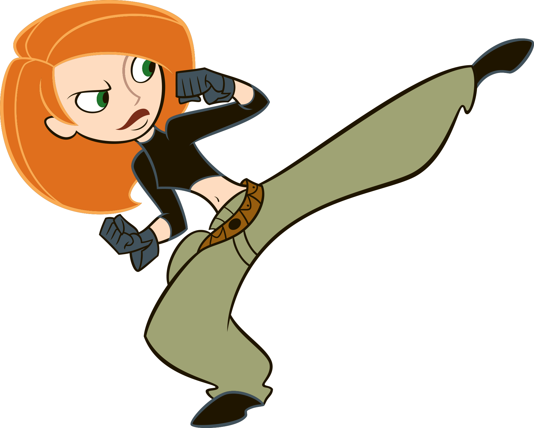 Kim Possible Leg Move
