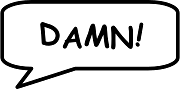 Speech Bubble Damn!