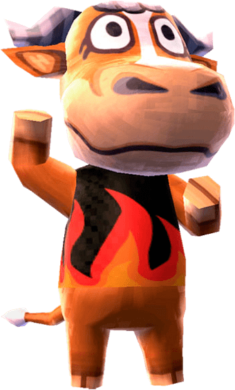 Animal Crossing character Angus