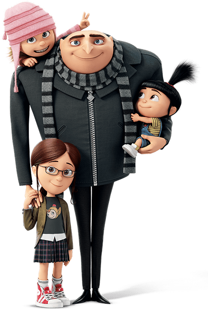 Despicable Me Gru and Kids