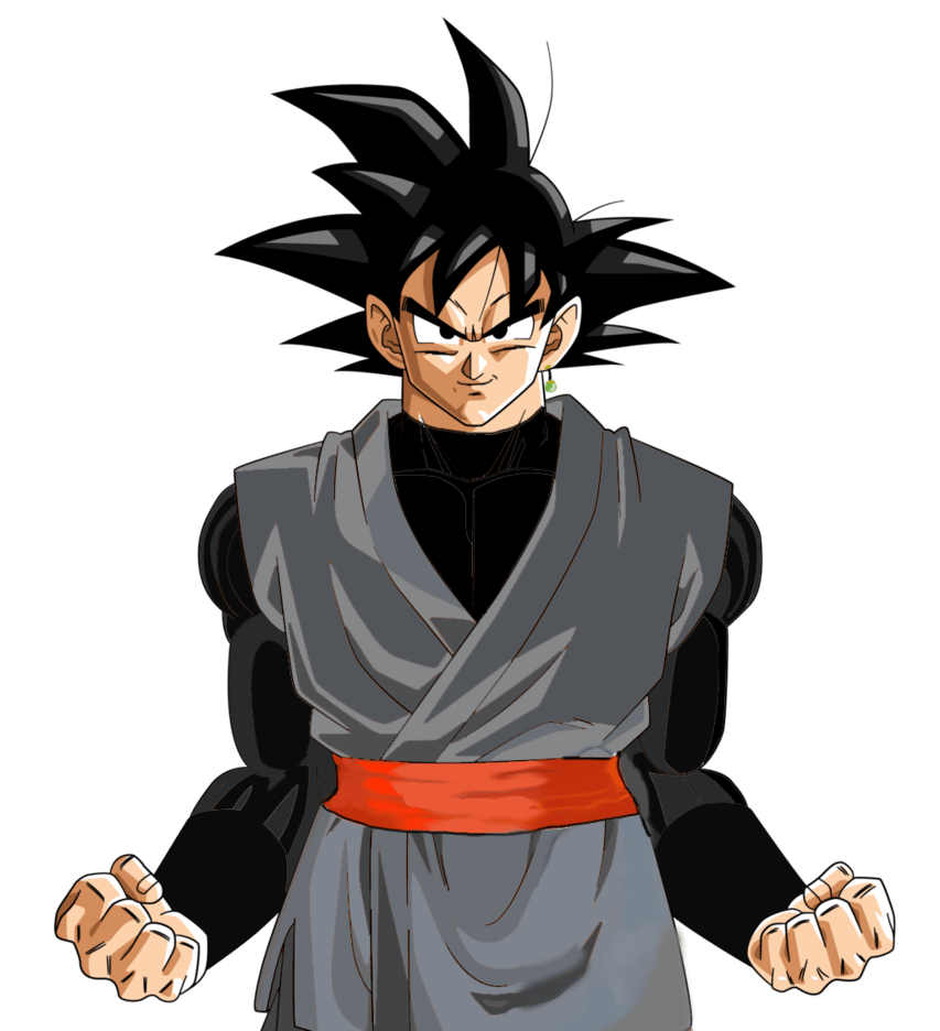 Black Goku Ready To Fight