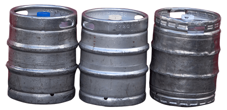 Three Scottsdale Beer Kegs