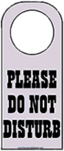 Do Not Disturb Western Style