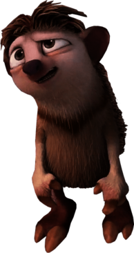 Ice Age character Louis the Molehog